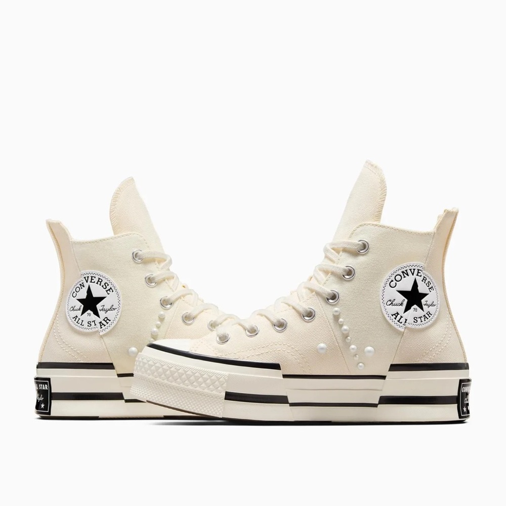 Converse Chuck 70 Plus Gems High Top Egret Unisex